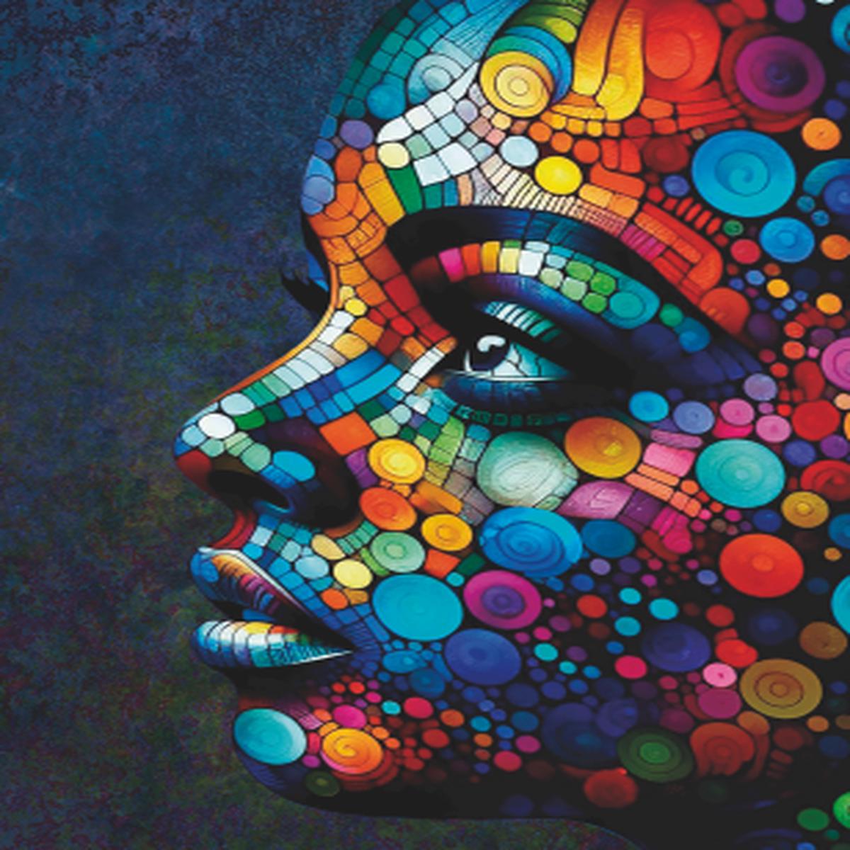 Modern Face by Marina Landi