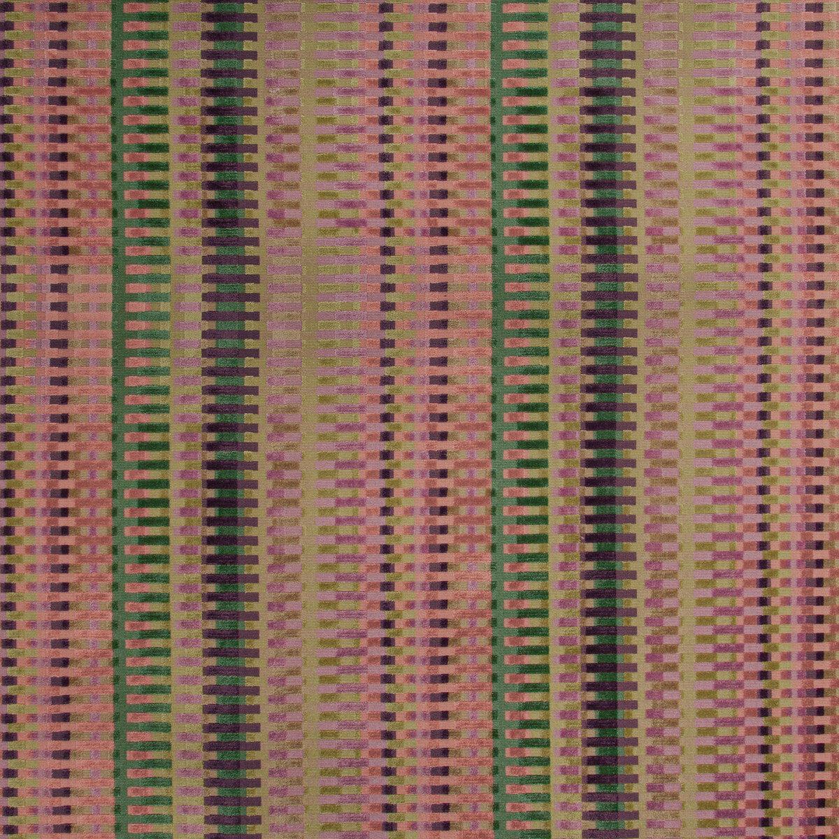 Picket Multi/Plum Fabric