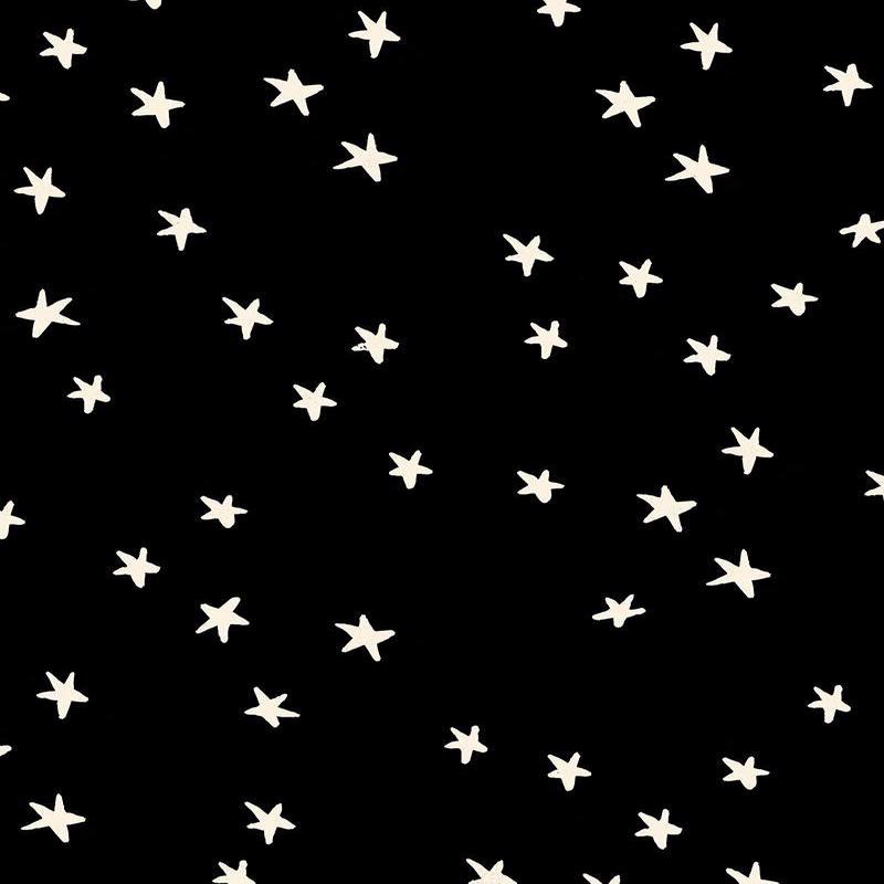 Starry Wideback Sateen By Alexia Marcelle Abegg Of Ruby Star Society For Moda Black