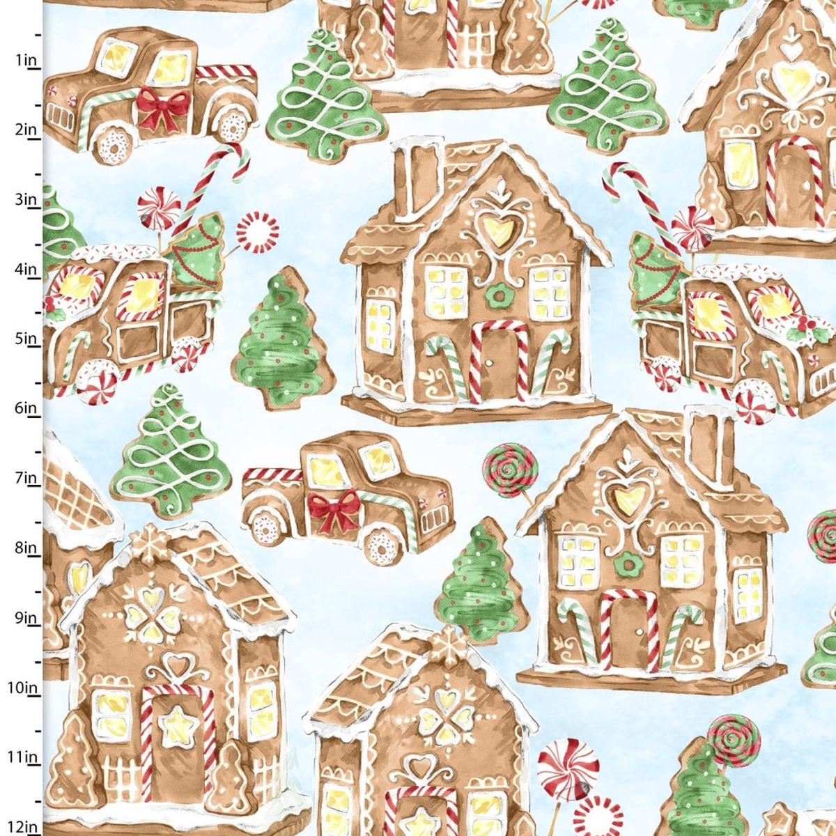 Three Wishes Christmas Fabric