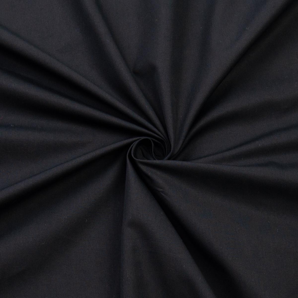 Vargas Black Cotton Fabric