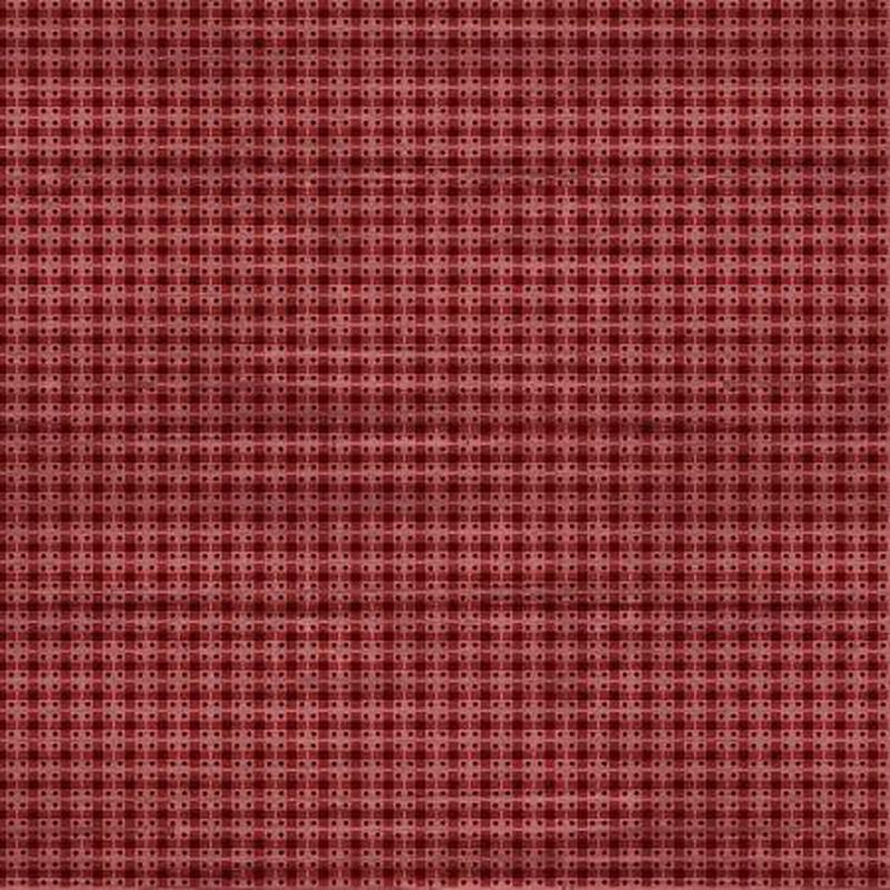 The Land I Love – Heartland Check – Dark Red