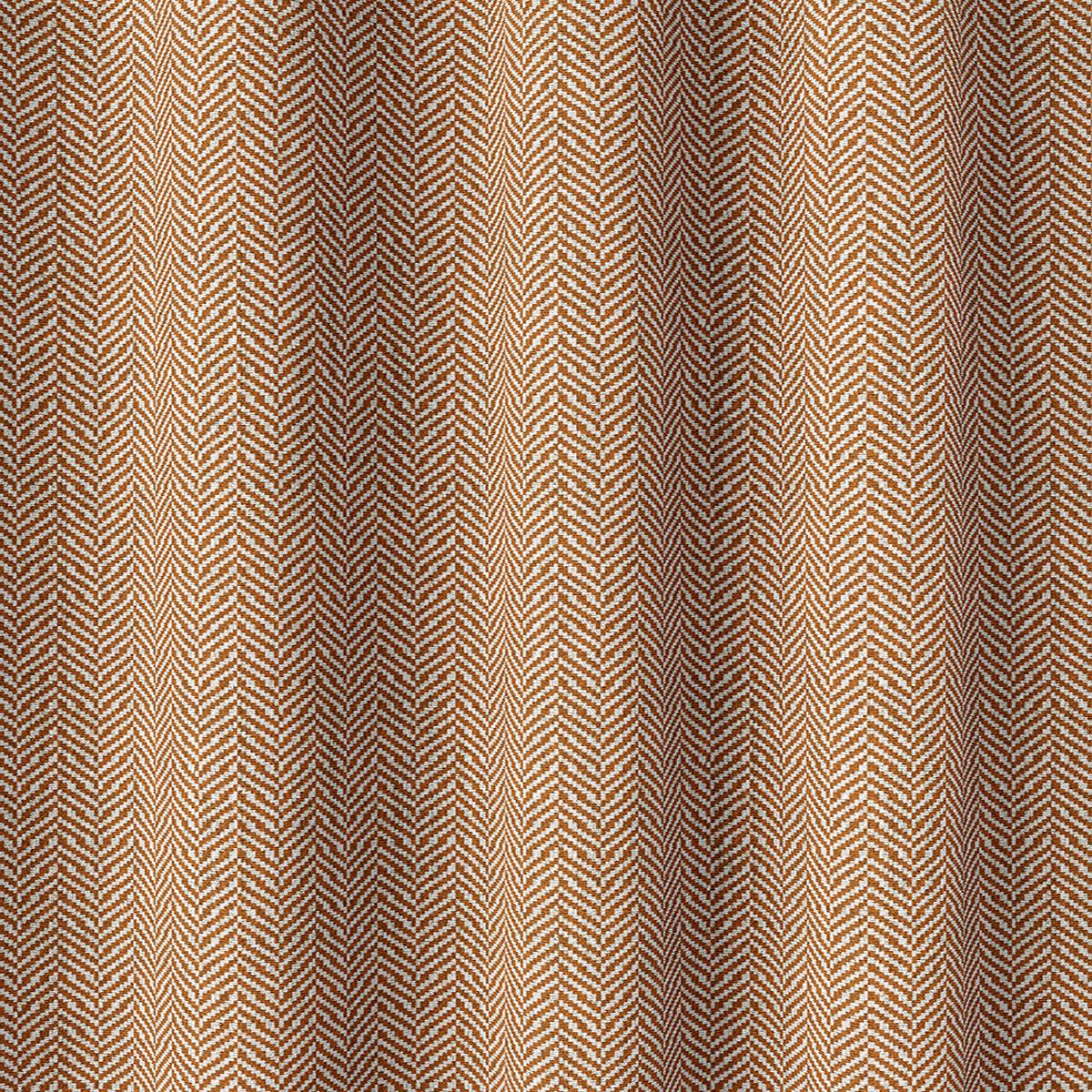 'Nomadic' Fabric by the Yard (Orange/ White)