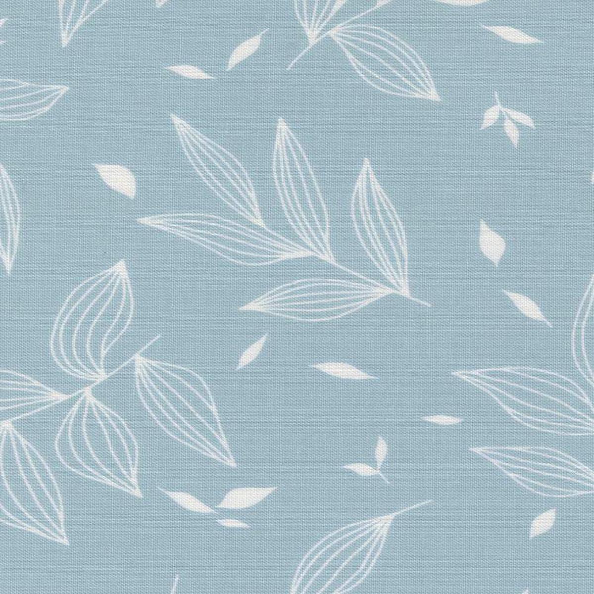 True To Hue Falling Leaves By Alli K Design For Moda Dusty Sky