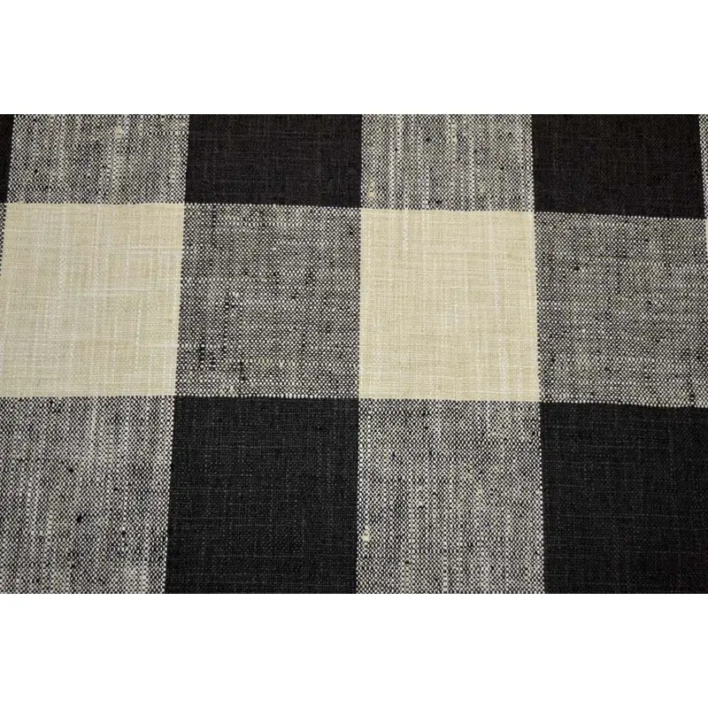 Check Please Thunder Kaufmann Fabric