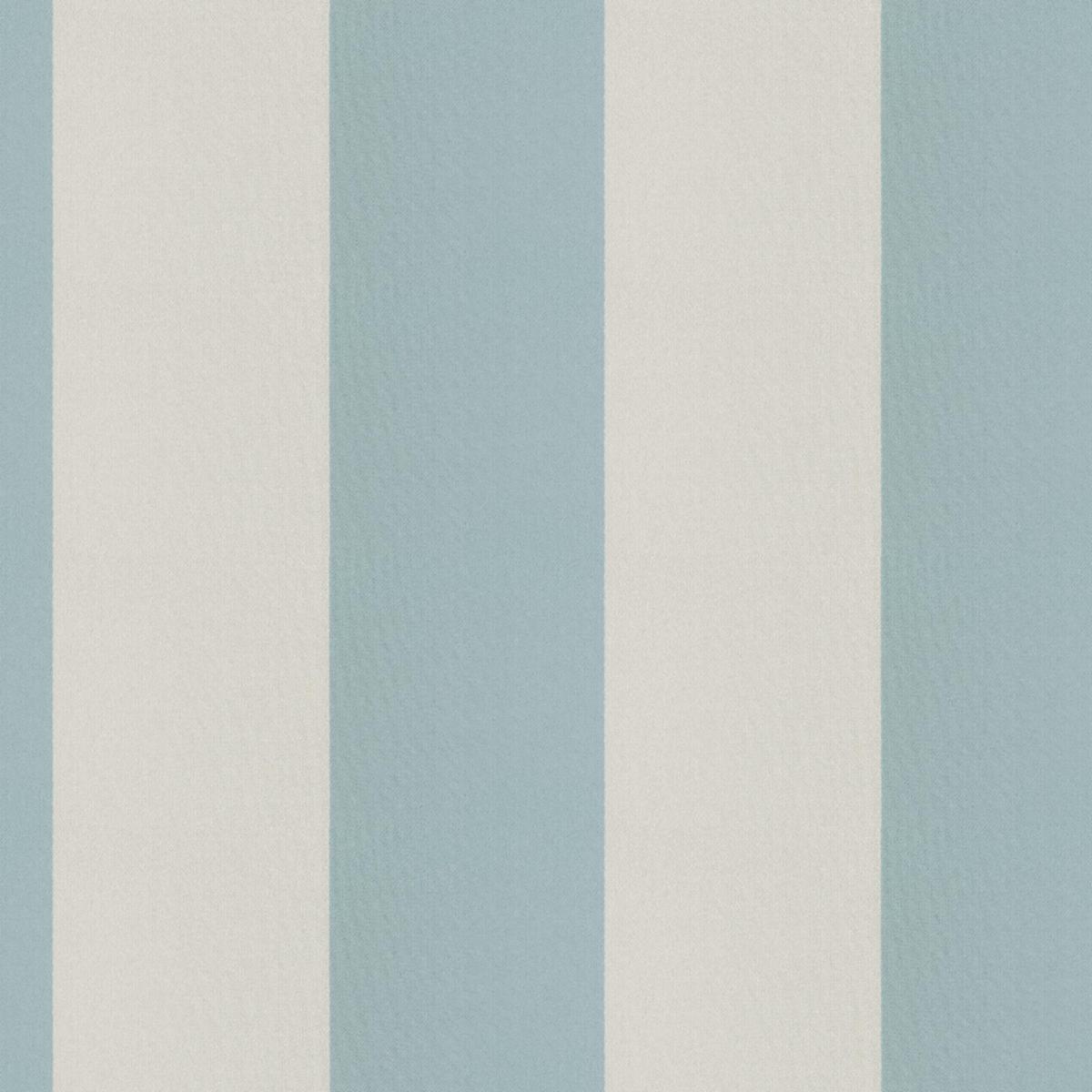 JF Fabrics CIRQUE 64 Fabric Stripe, Traditional Aqua, Silver Sateen – 9032464 J9351