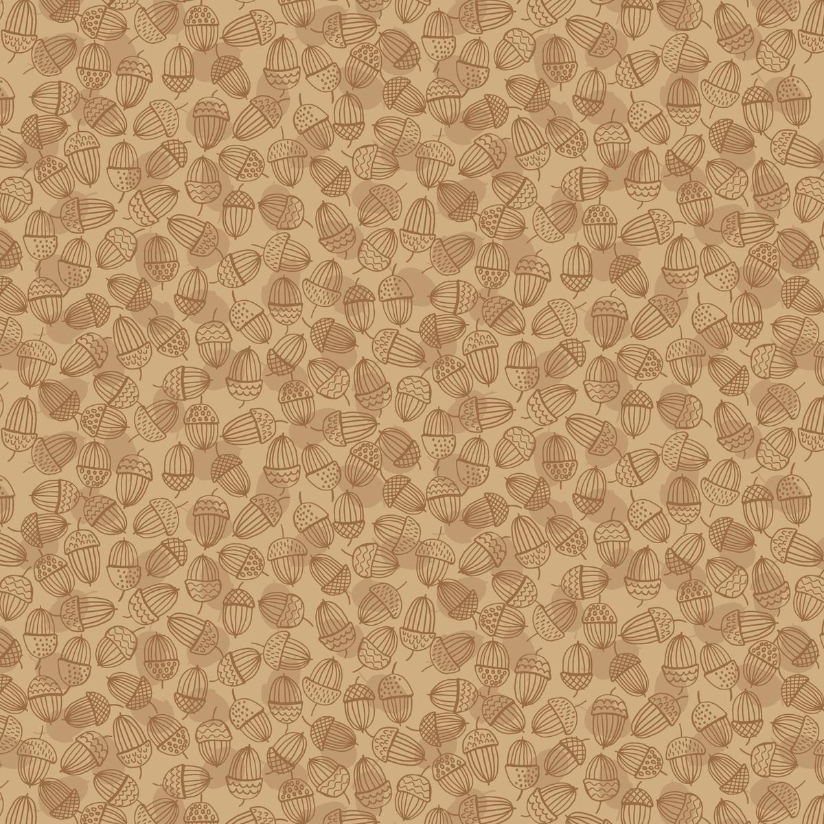 Lewis and Irene Snuggle Up Season Flannel – Acorns Oak F6812