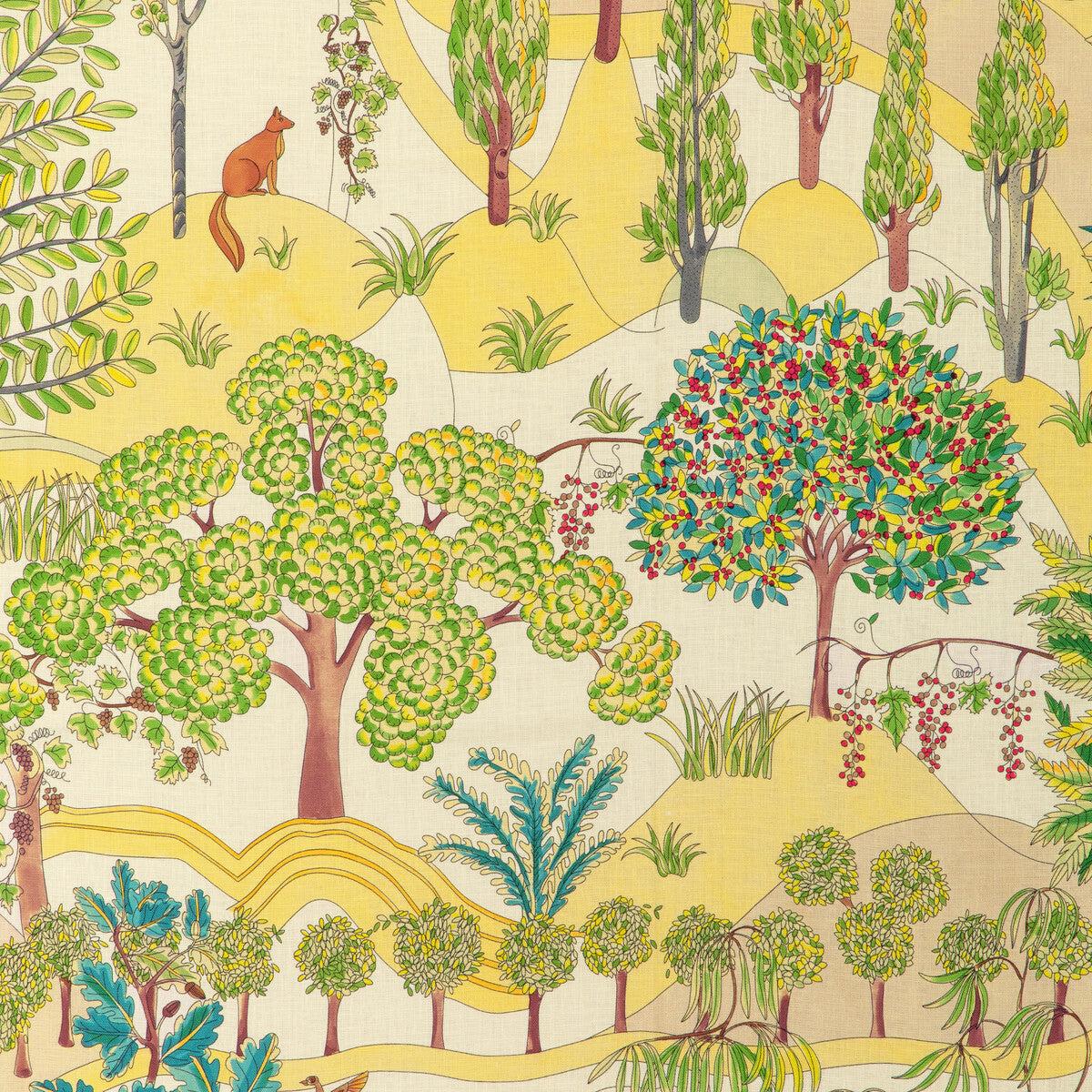 8024124.33.0 FOLKLORE PRINT LEAF – BRUNSCHWIG & FILS Fabric – YARD