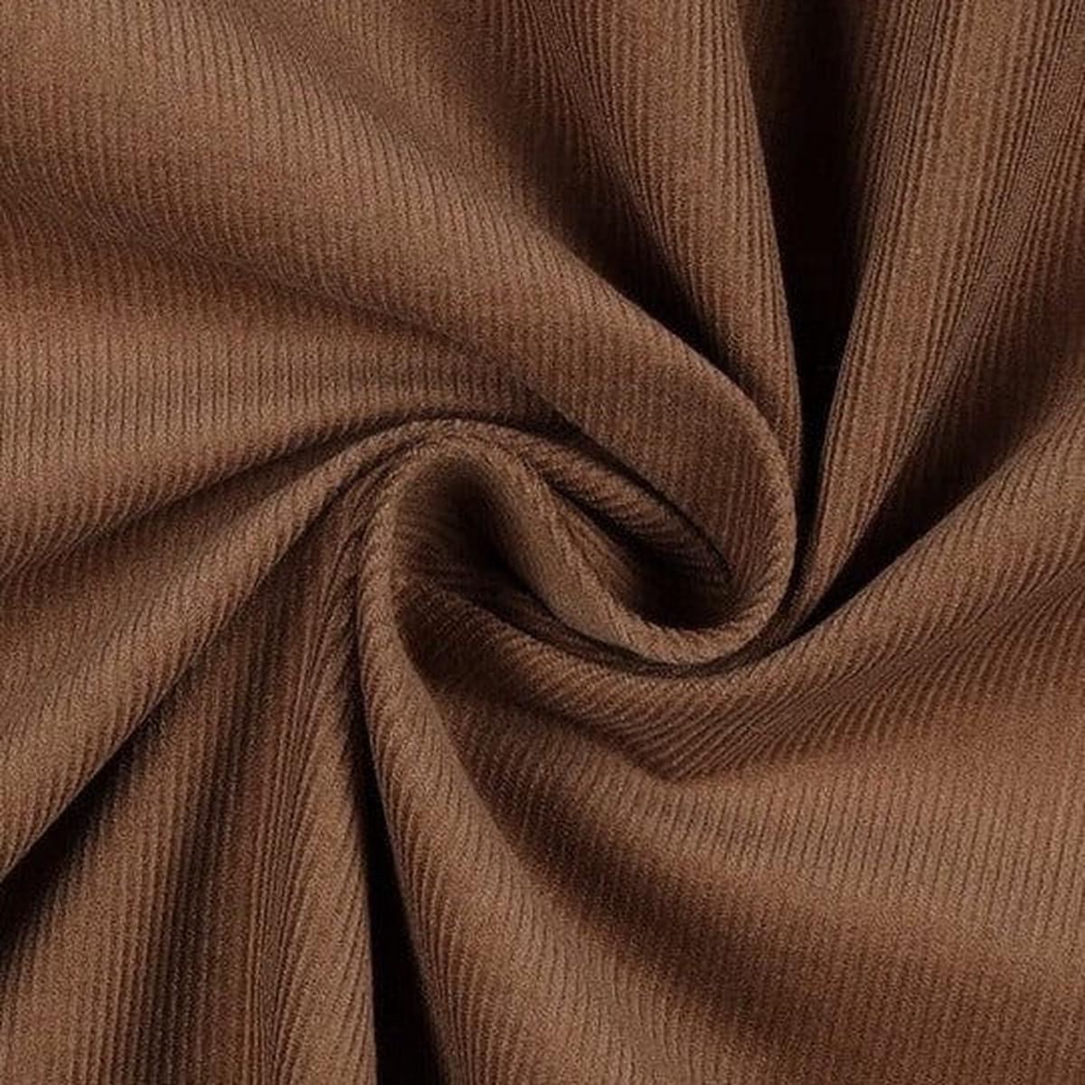 Fine Cotton Velvet – Nut Tone 145 g/m