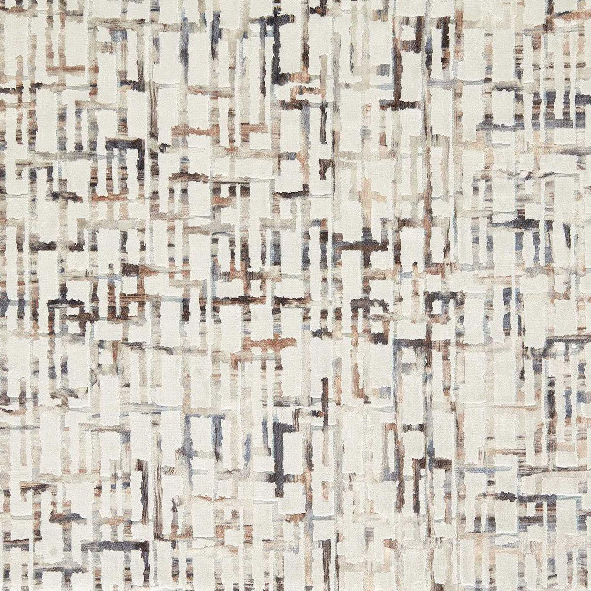 Quadrata Vivido Ivory Fabric by Clarke 038 Clarke