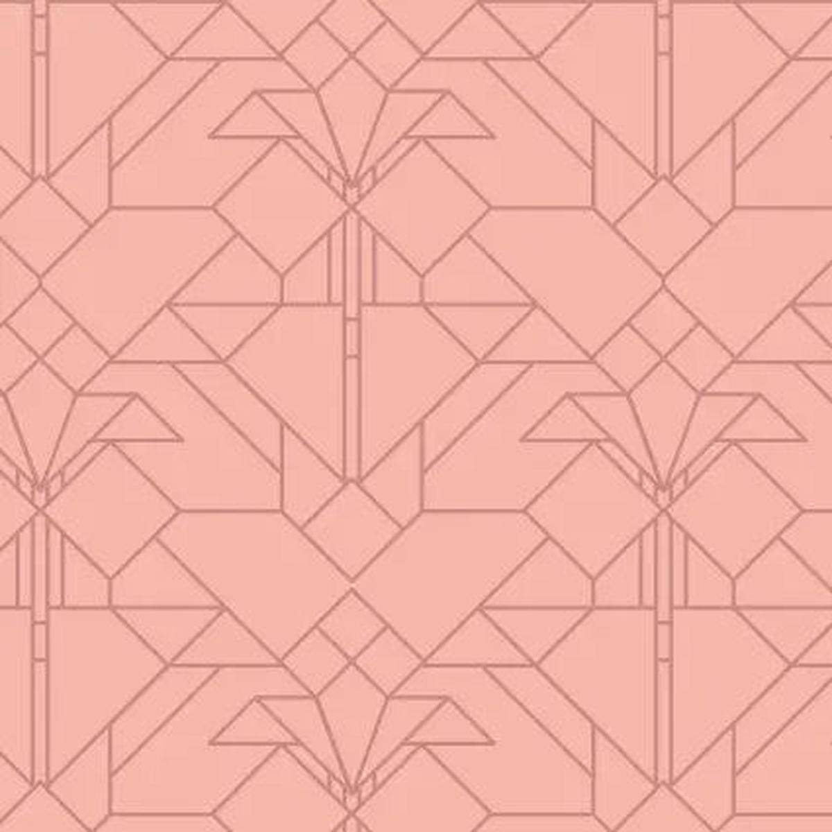 Pink Desert April Showers & Coonley Tulip Cotton Wideback Fabric per yard