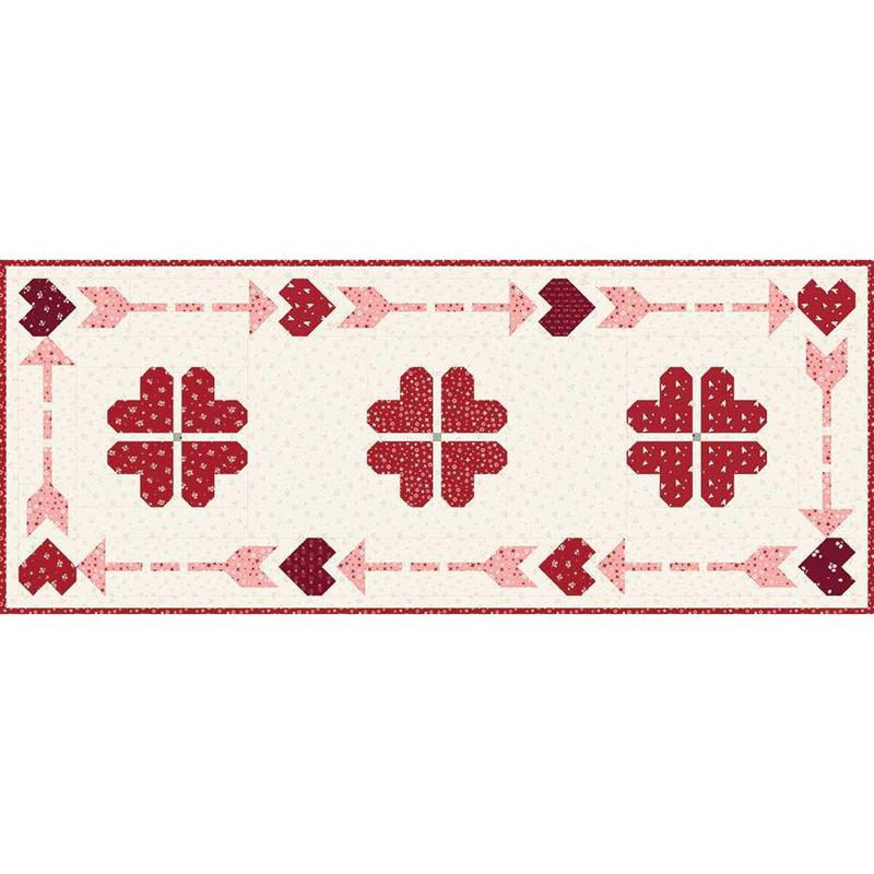 Riley Blake Designs Cupid’s Presence Runner Pattern P157-CUPIDSPRESENCE
