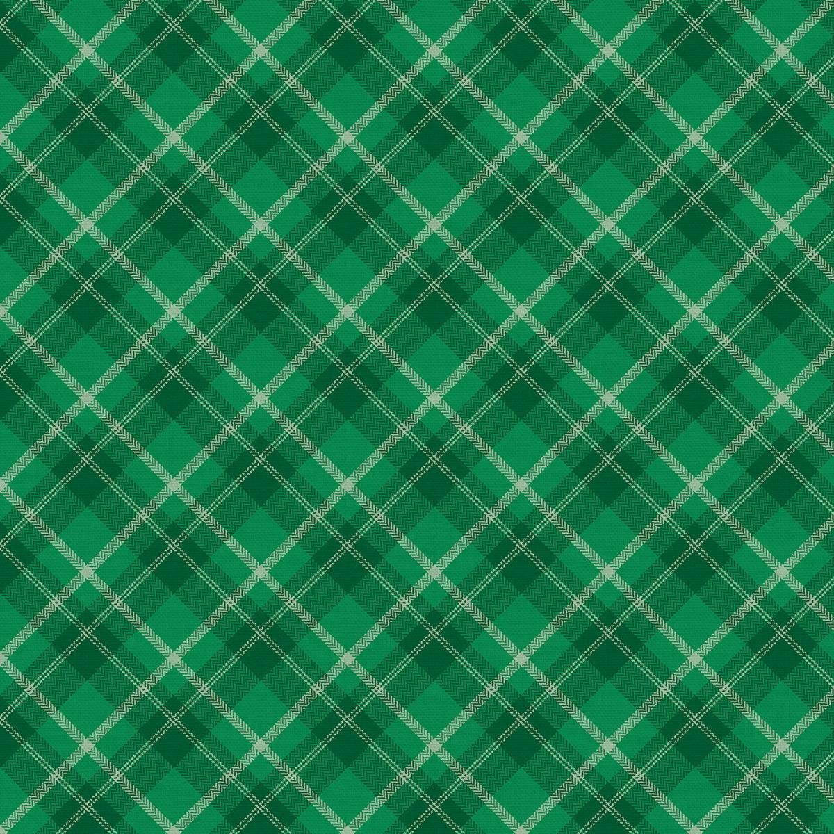 Playful Plaids Dark Green