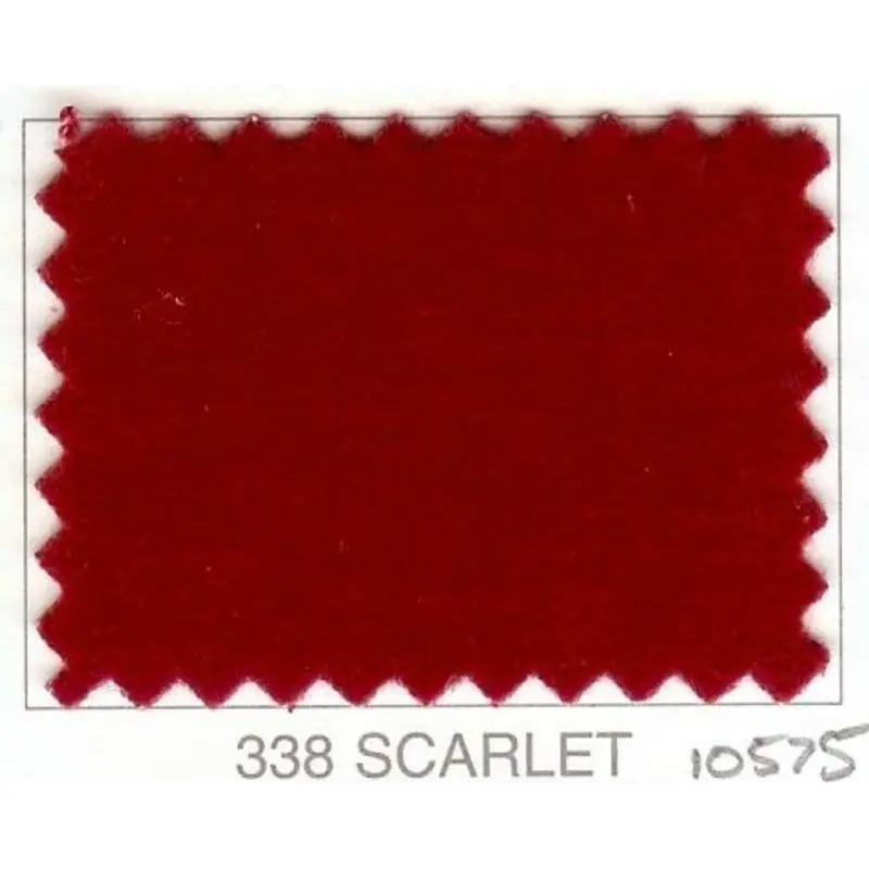 Velvet Upholstery Fabric Como 338 Scarlet