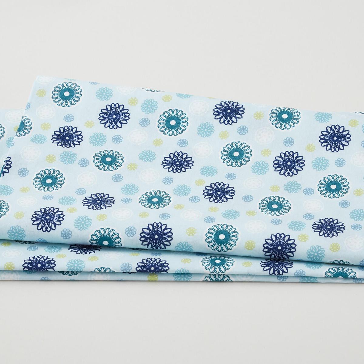 Blossom Hollow – Doodles Aqua 2 Yard Cut