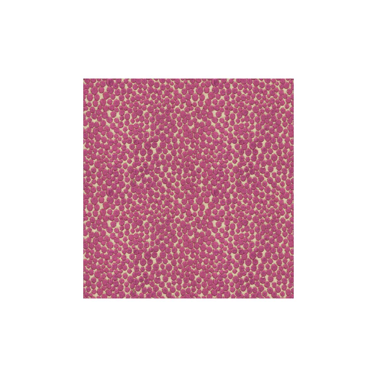 Polka Dot Plush Plum Fabric