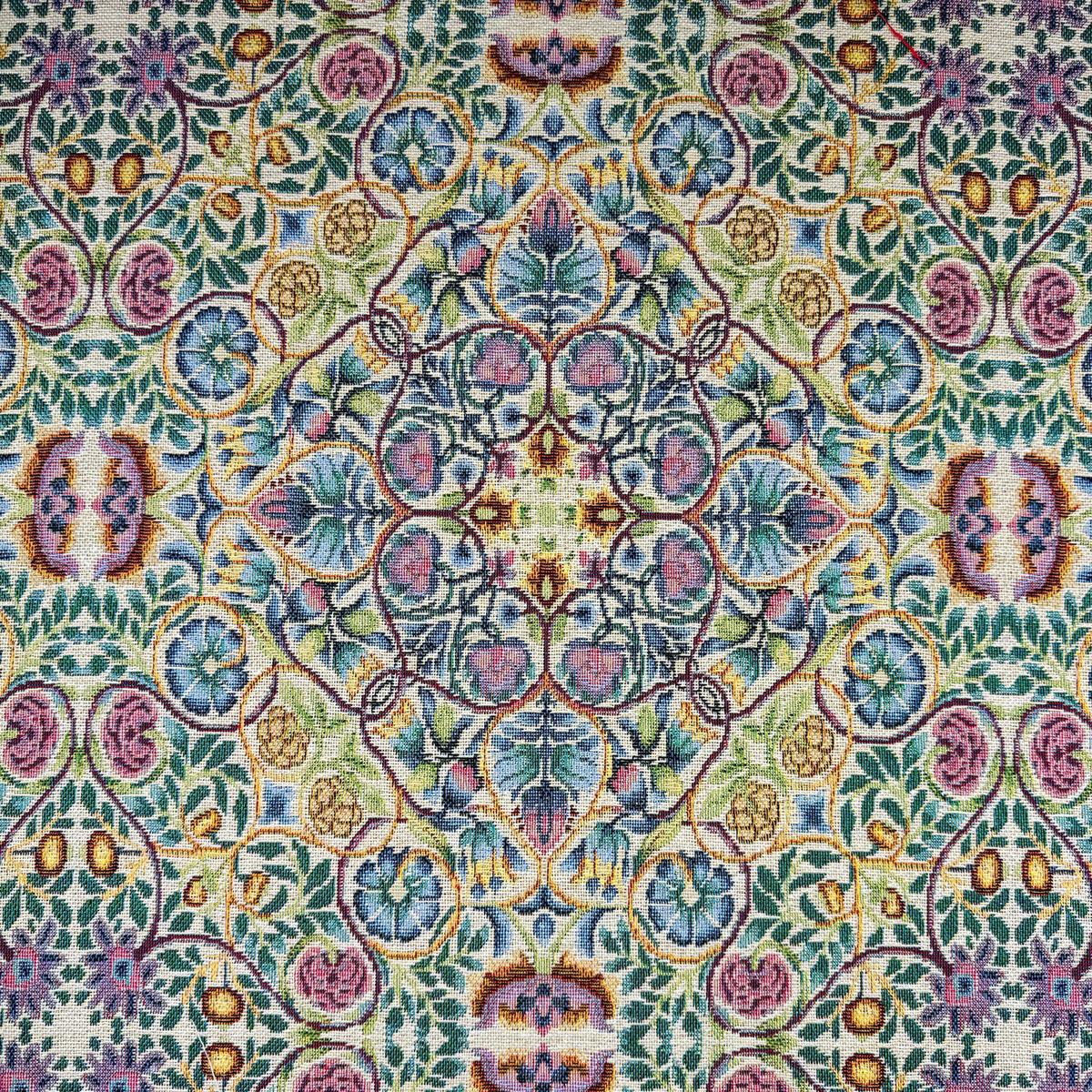 Tapestry Fabric William Morris – Pomegranate & Rose – Luxury Upholstery Fabric