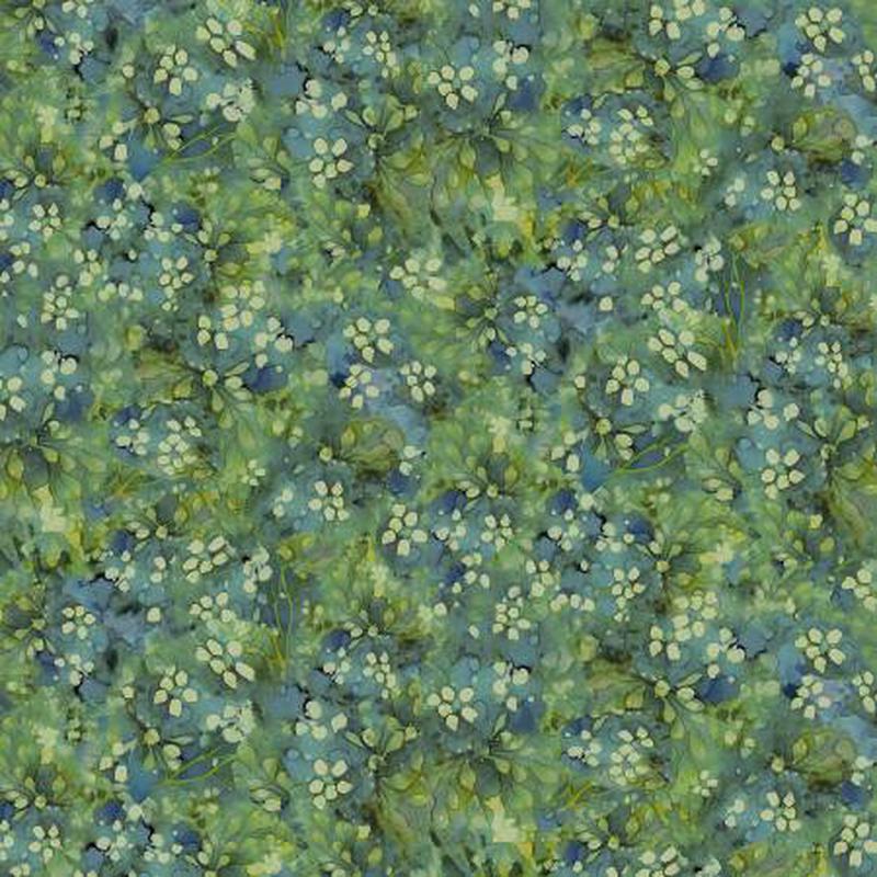 Whisper Green Tonal Floral CD3687-GREEN