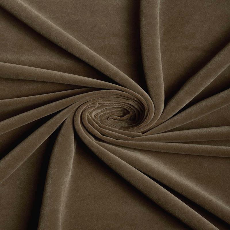 'Amber Wood' Fabric by the Metre (Mocha Brown)