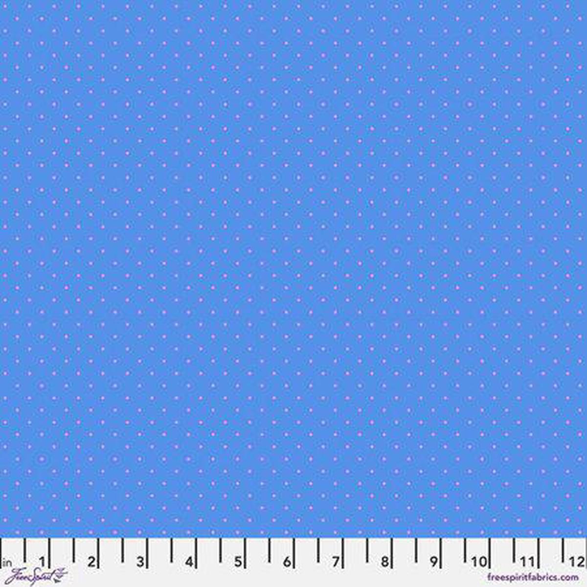 Free Spirit Fabrics True Colors by Tula Pink Tiny Dots Sky