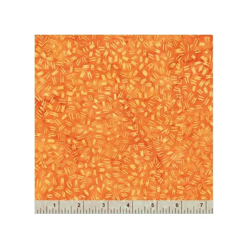 Groove 860Q-7 Tangerine Groove Batik Cotton