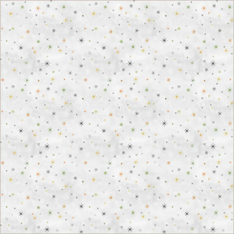 Happy Haunting Leslie Trimbach 55184-2 Mist Twilight Cotton