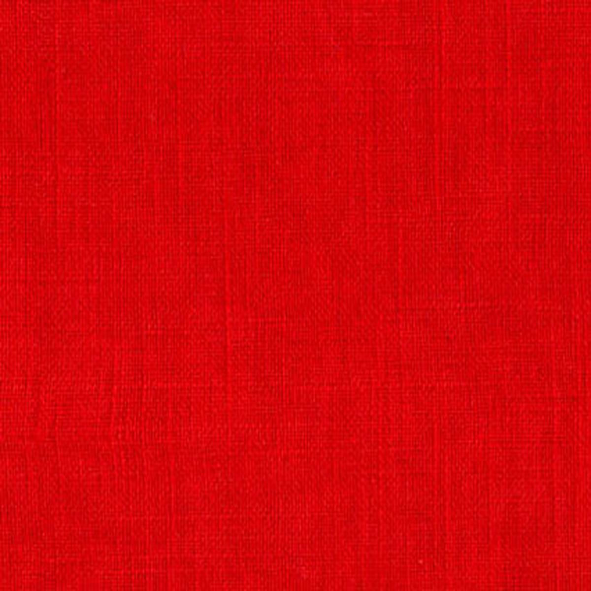 Jefferson Linen Red Covington Fabric