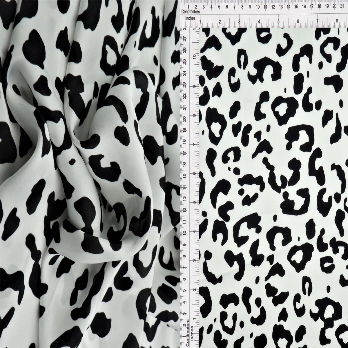 Satin Animal Print Woven Fabric – POP3709-Q10720