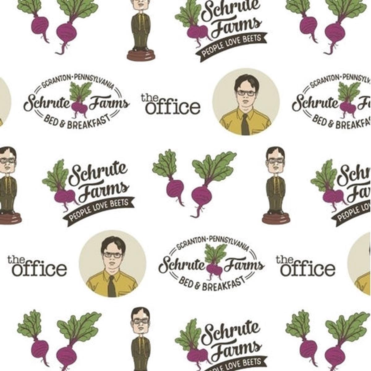 Schrute Farms – The Office – EE Schenck Cotton Fabric