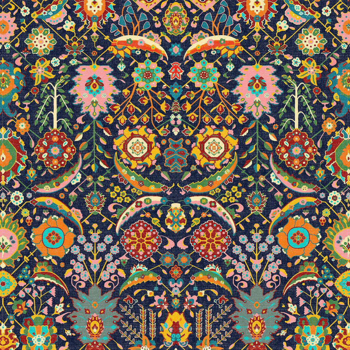 GASTON Y DANIELA – EDUARDA- NAVY – Fabric by the Yard – NAVY