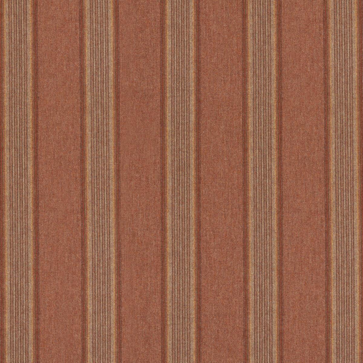 Moray Stripe Russet Fabric
