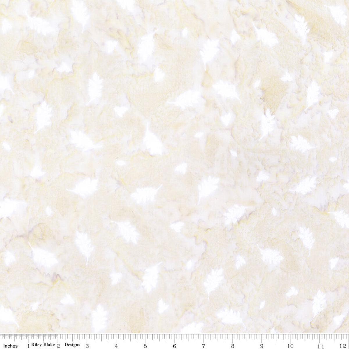Expressions Batiks – Watercolor Daisies – Shortbread 44″ / 45″ Fabric Per Yard