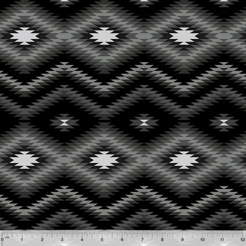 Fletcher Whistler Studios 53694F-2 Black Camp Blanket Flannel