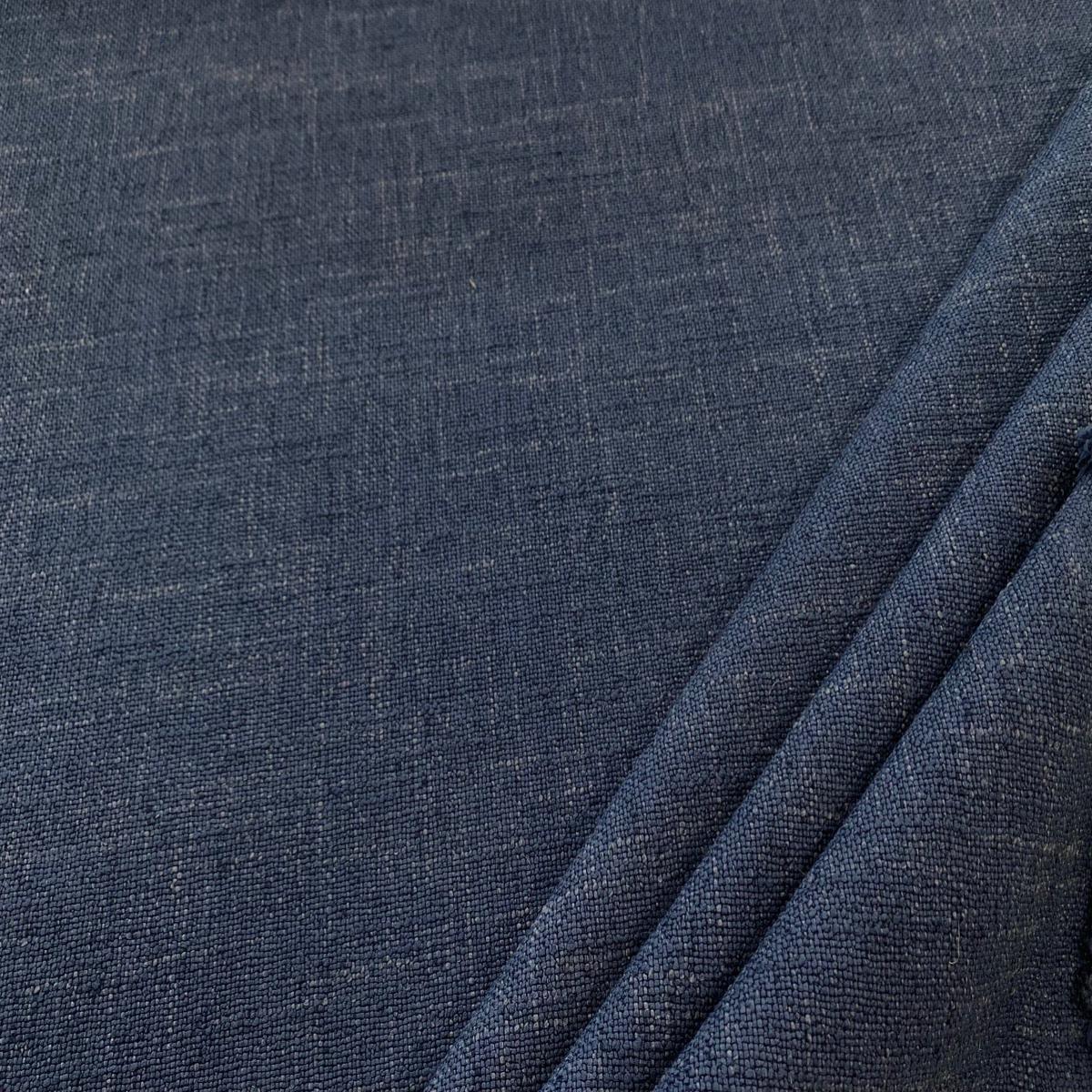H352 Normandy Chunky Weave Denim Blue
