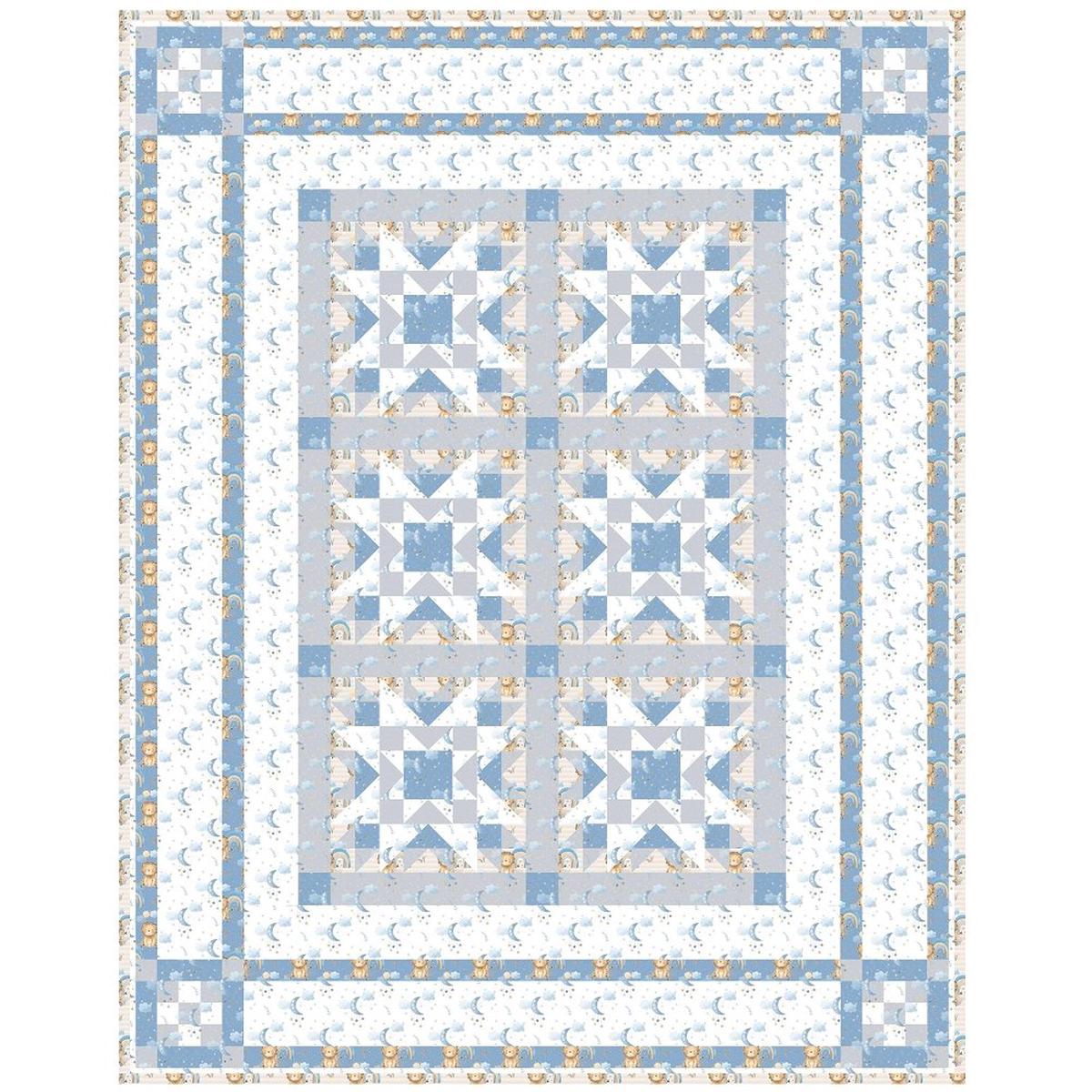 Lil Lion Quilt Kit – 39″ x 49 1/2″