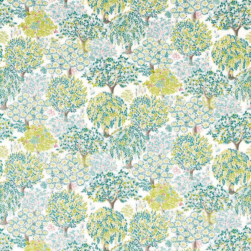 Tatton Country Escape Multi Fabric by Clarke and Clarke