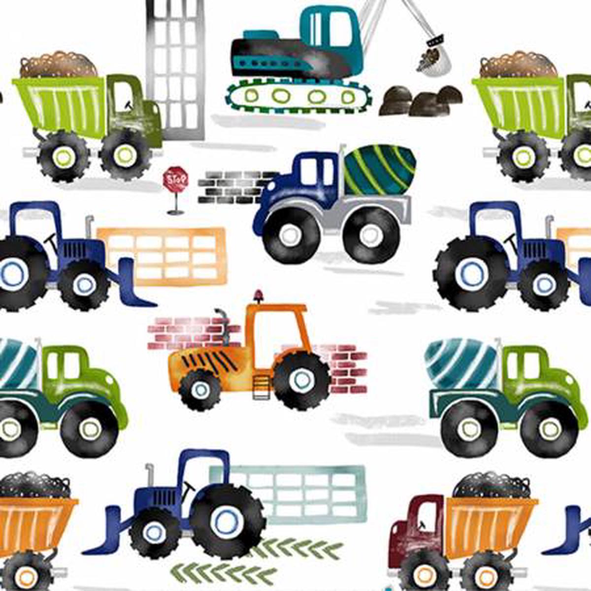 Tractor Haul Digital – Shannon Fabrics Cuddle Minky