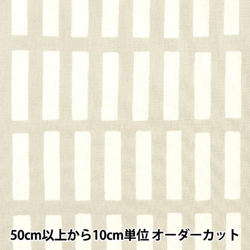 [From quantity 5] Fabric "FrenchOxford Lattice Milkti 38074-1A]
