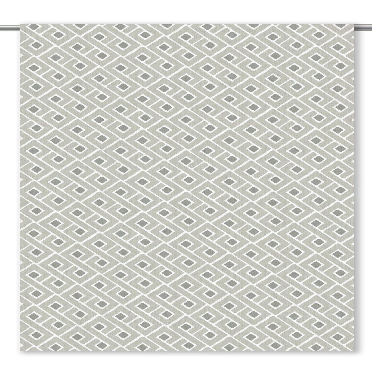 'Rock Cabin' Fabric by the Yard (Cloud Gray/ Steel Gray)