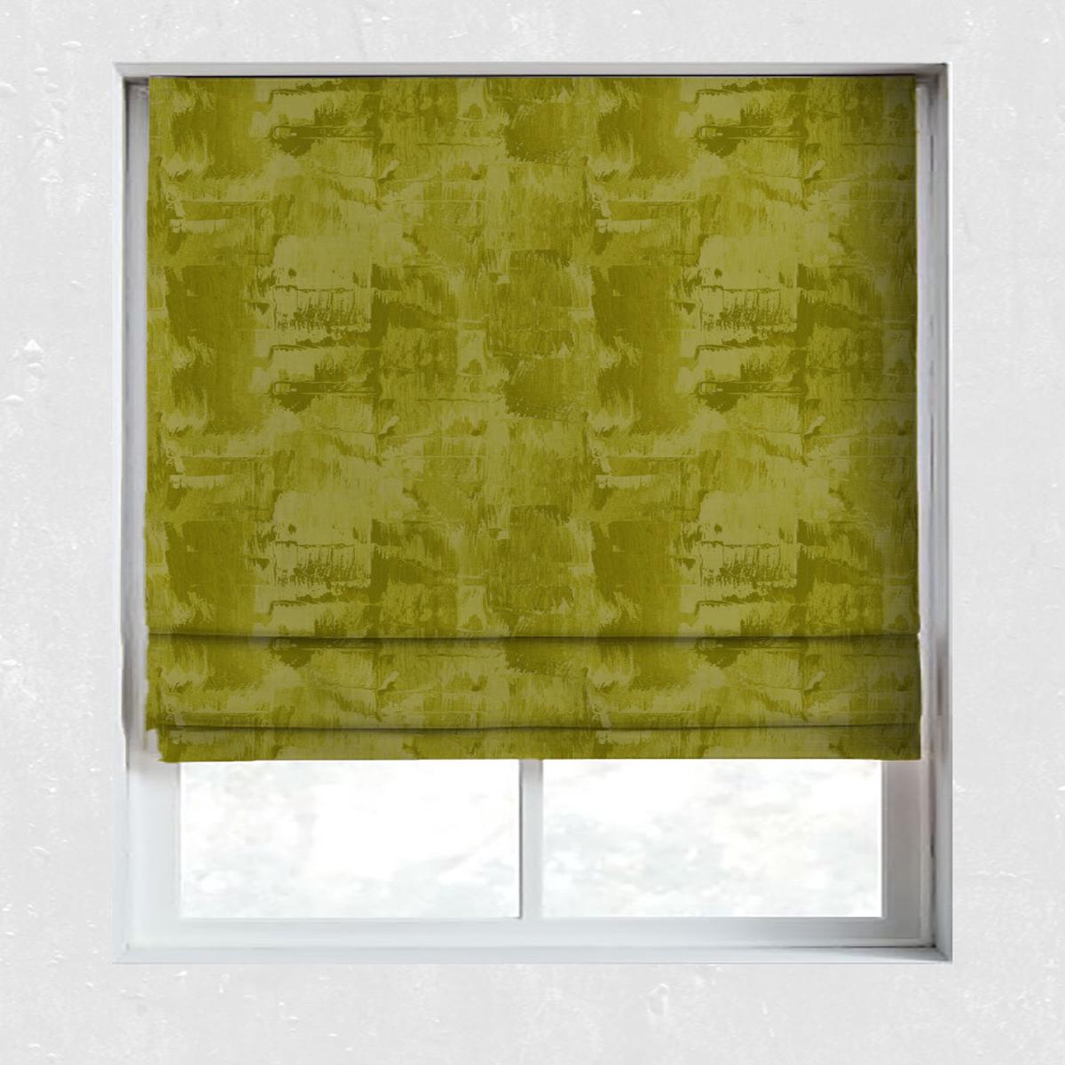 'Sky Harbor' Fabric by the Yard (Pear Green/ Moss)