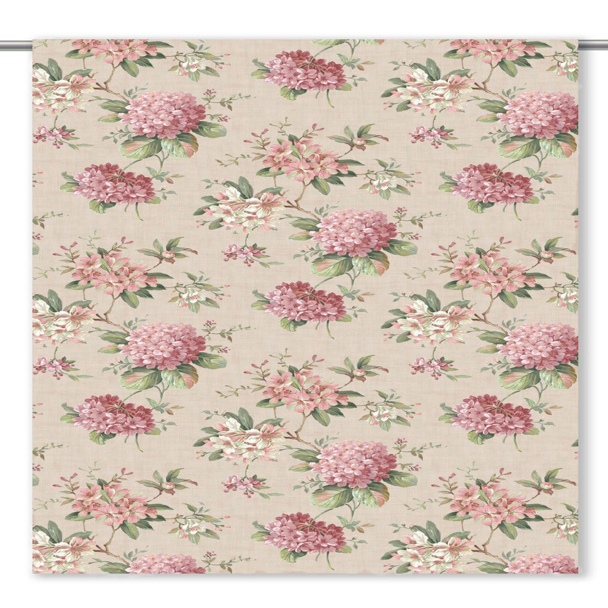 'Thumping Heart' Fabric by the Yard (Blush Pink/ Rouge/ Pale Green)