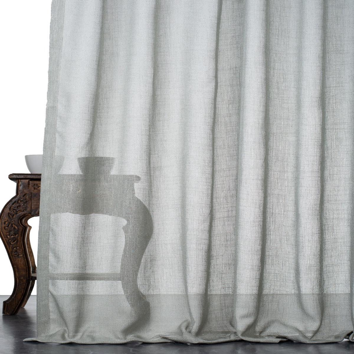 'Hyssop' Fabric by the Yard (Pewter Gray)