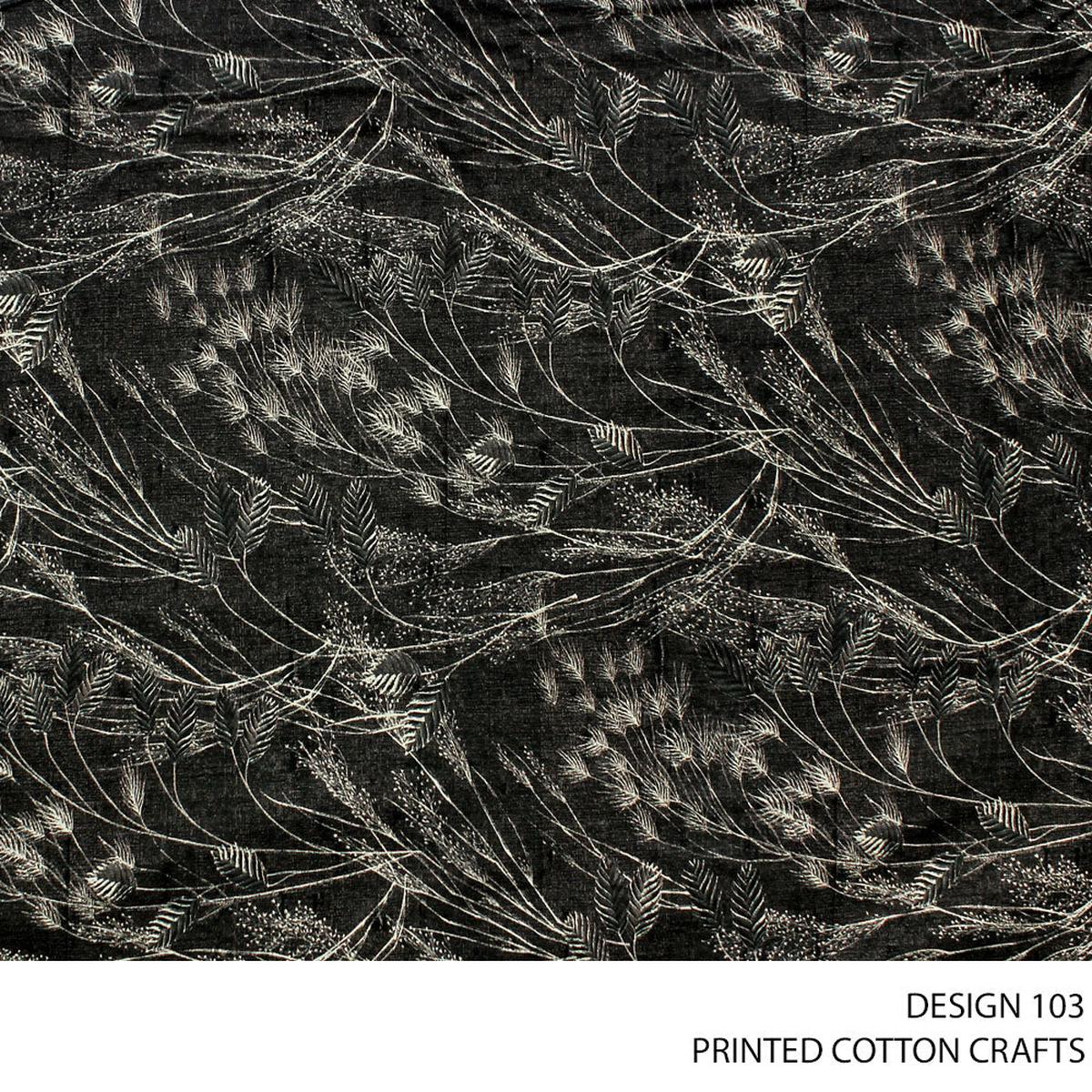 COTTON CRAFT DIGITAL FABRIC GREY ROLL ROLL 003