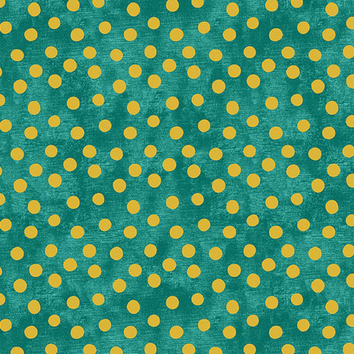 Christmas Spirit Dot Splendor Teal Green Gold David Galchutt Benartex Cotton Fabric