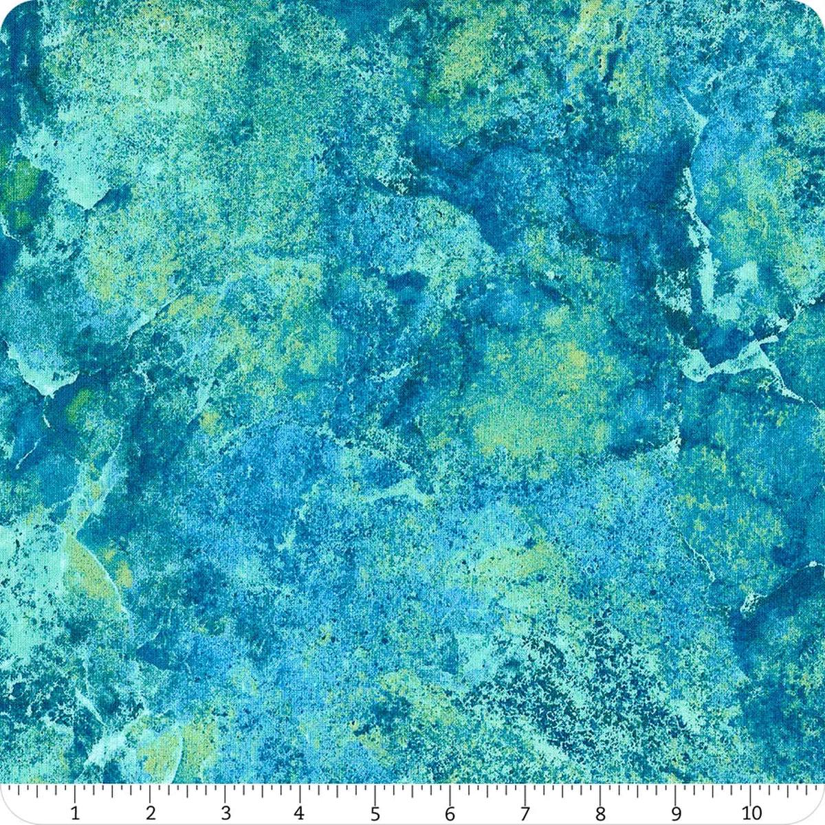 Stonehenge Basics Texture Adriatic Sea Linda Ludovico Northcott Cotton Fabric NC-39302-680