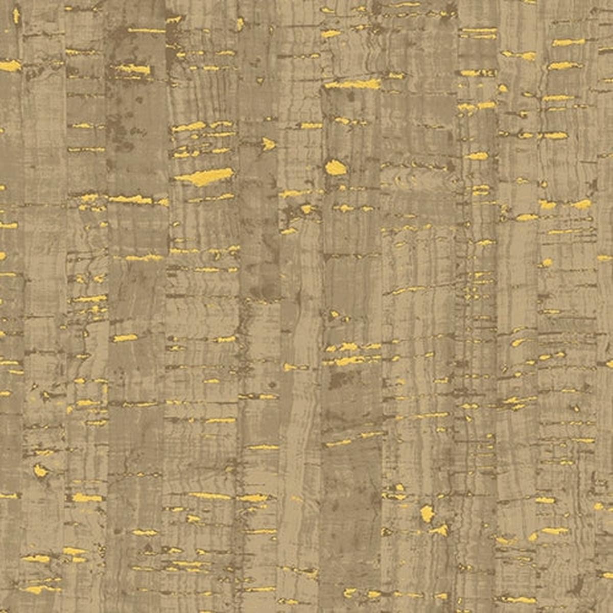 Uncorked Taupe Metallic Thread Cotton Fabric WF-50107M-7 1