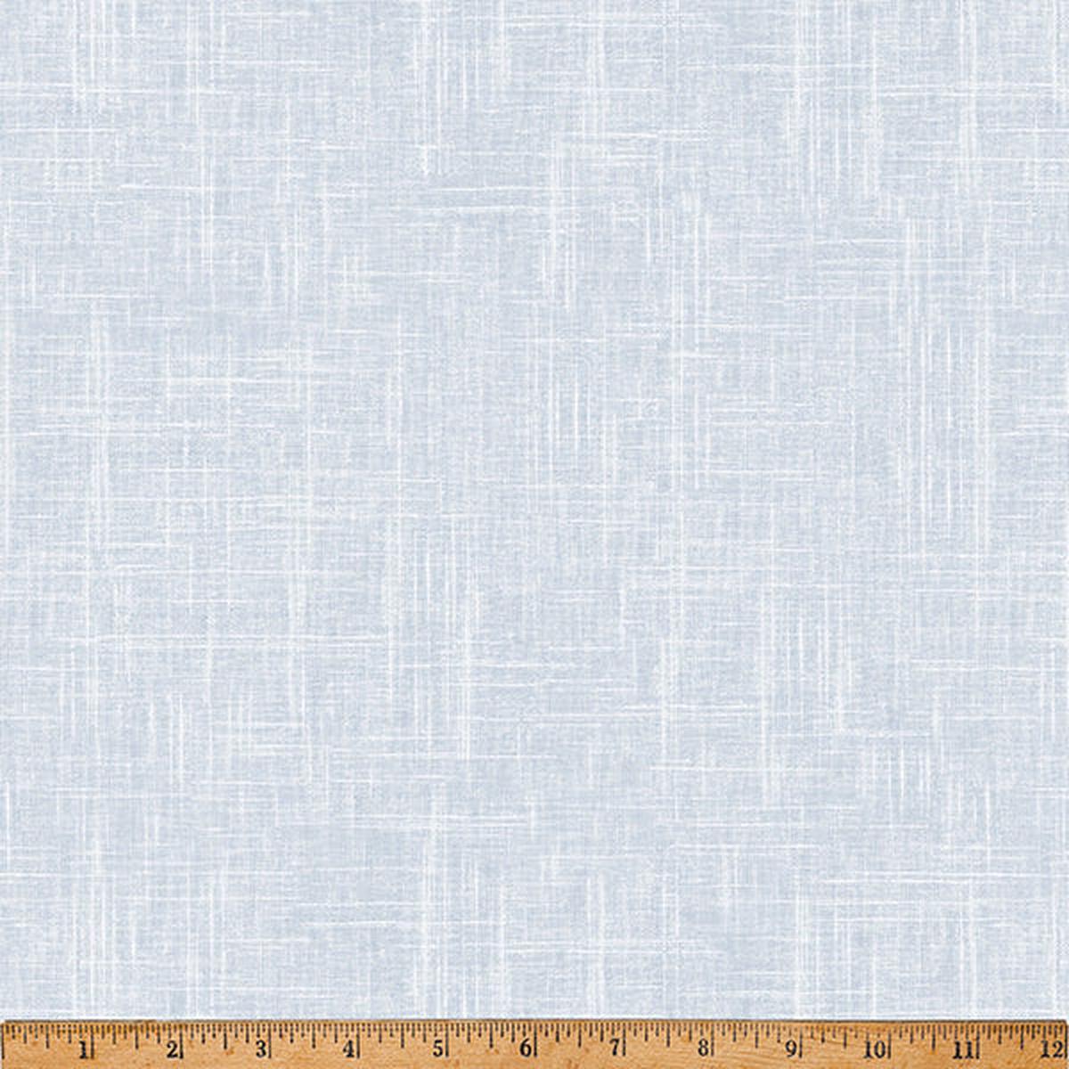 24/7: Linen Texture Ice Blue Hoffman Fabrics Cotton Fabric HF-S4705-190
