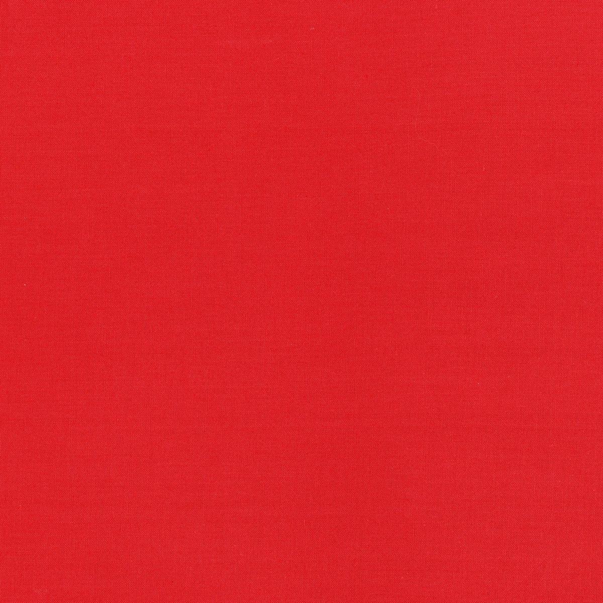 (SOLD PER BOLT) Cotton Supreme Solids Chili Pepper Red RJR Cotton Fabric RJR-9617-049-ChiliPepperRed-FB