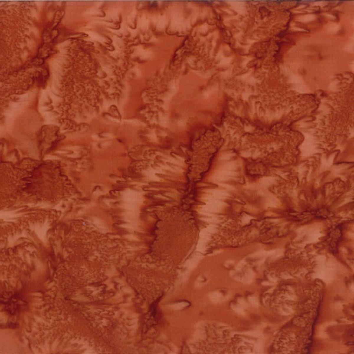 1895 Bali Watercolor Batiks Adobe Brown Hoffman Fabrics Cotton Fabric HF-1895-100