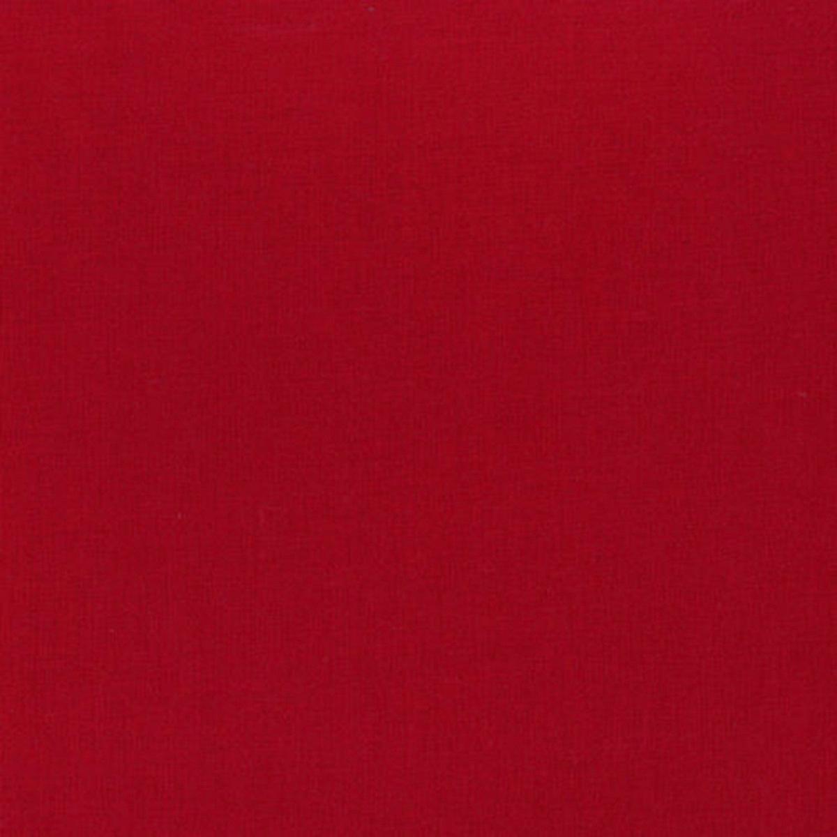 (SOLD PER BOLT) Cotton Supreme Solids Fire Engine Red RJR Cotton Fabric RJR-9617-369-FireEngineRed-FB